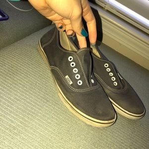 Gray vans size 11